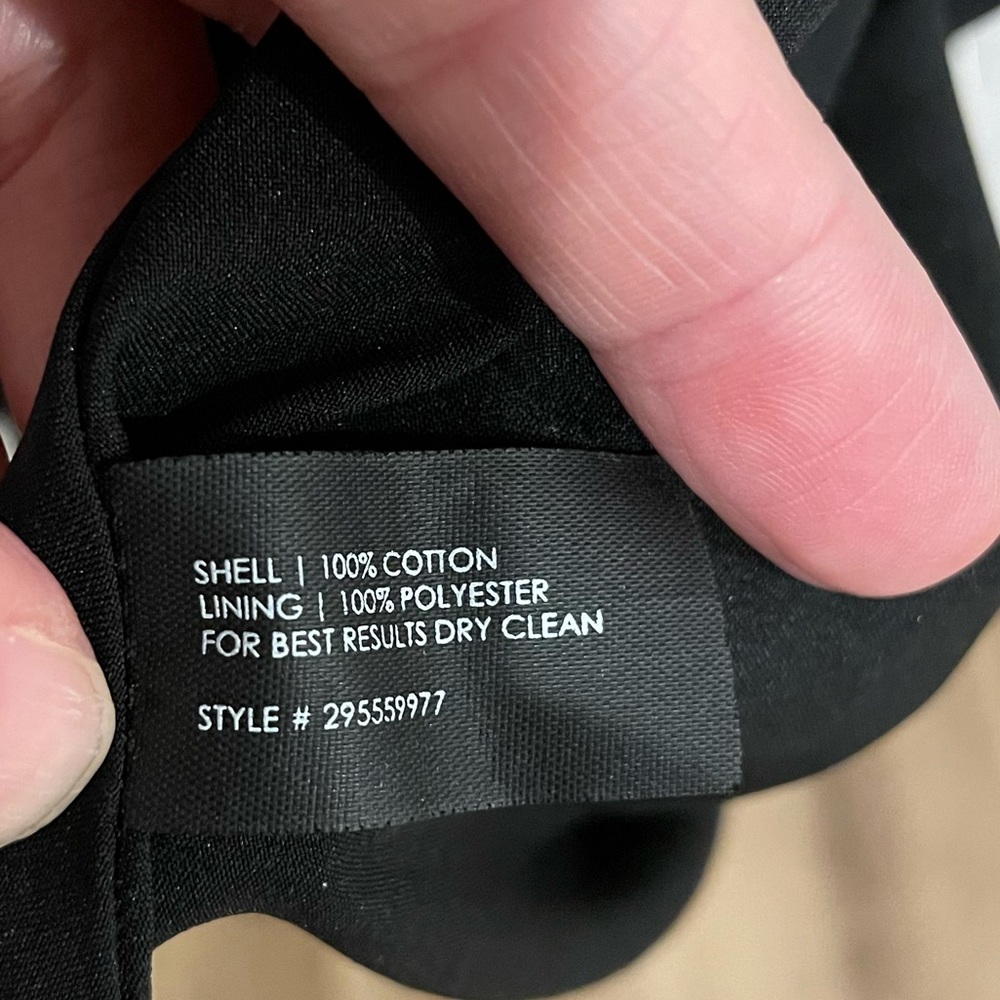 Club Monaco Cut Out Little Black Dress Sz 0 - Picture 9 of 9